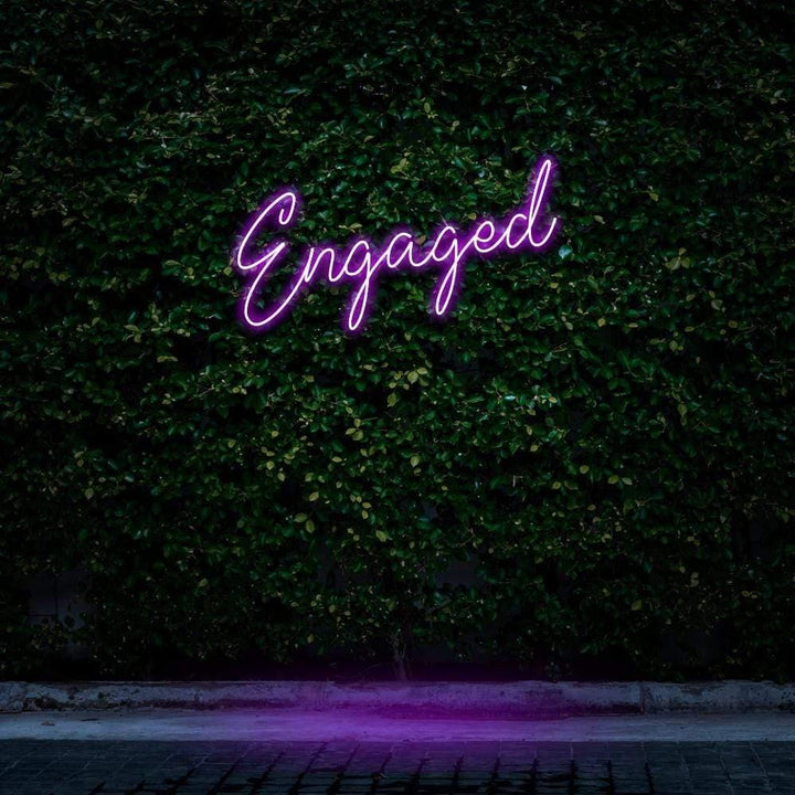 Engaged LED Neon Sign
