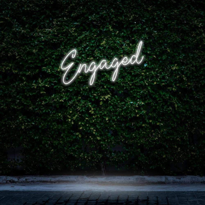 Engaged LED Neon Sign