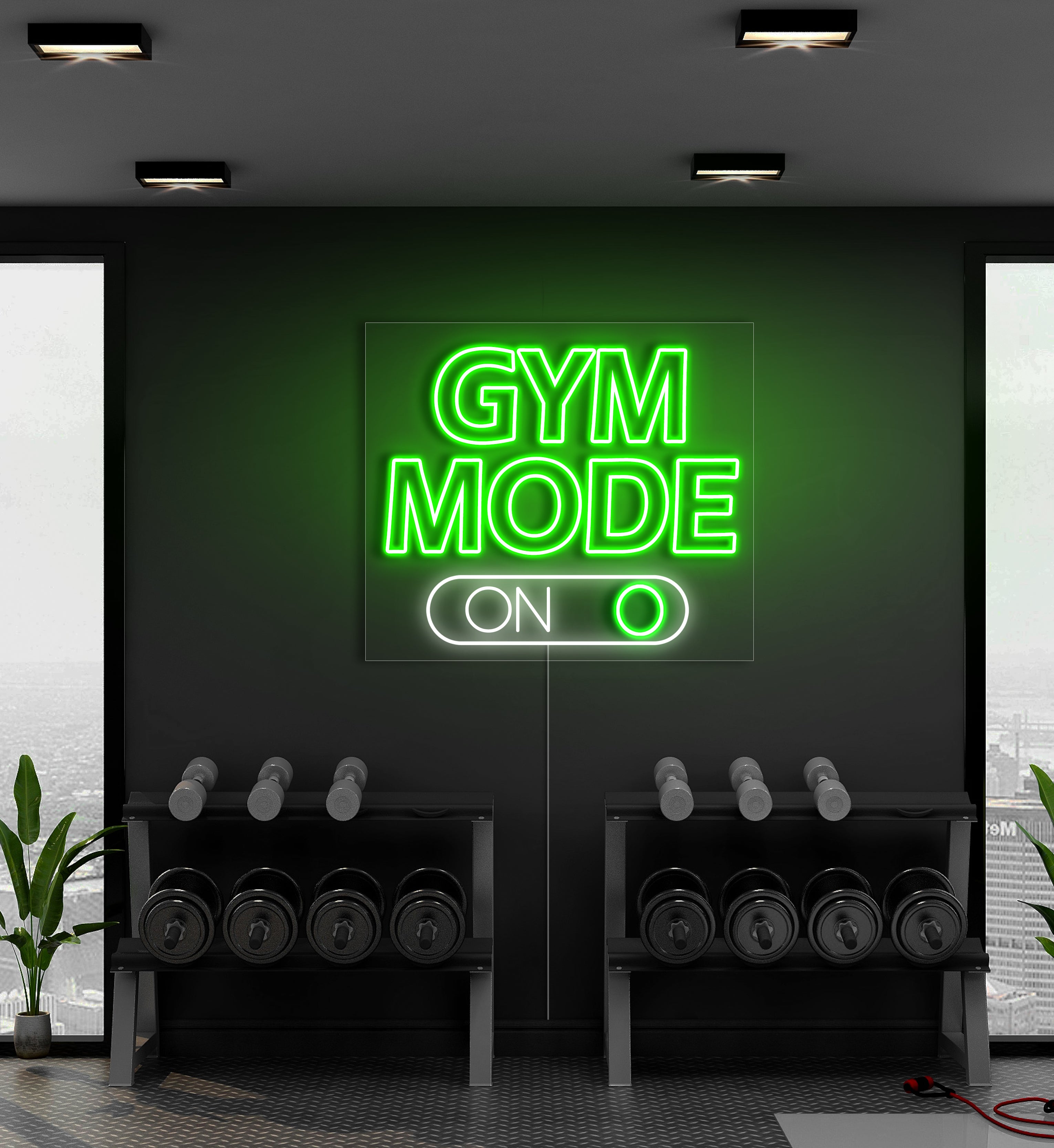 Gym Mode LED Neon Sign