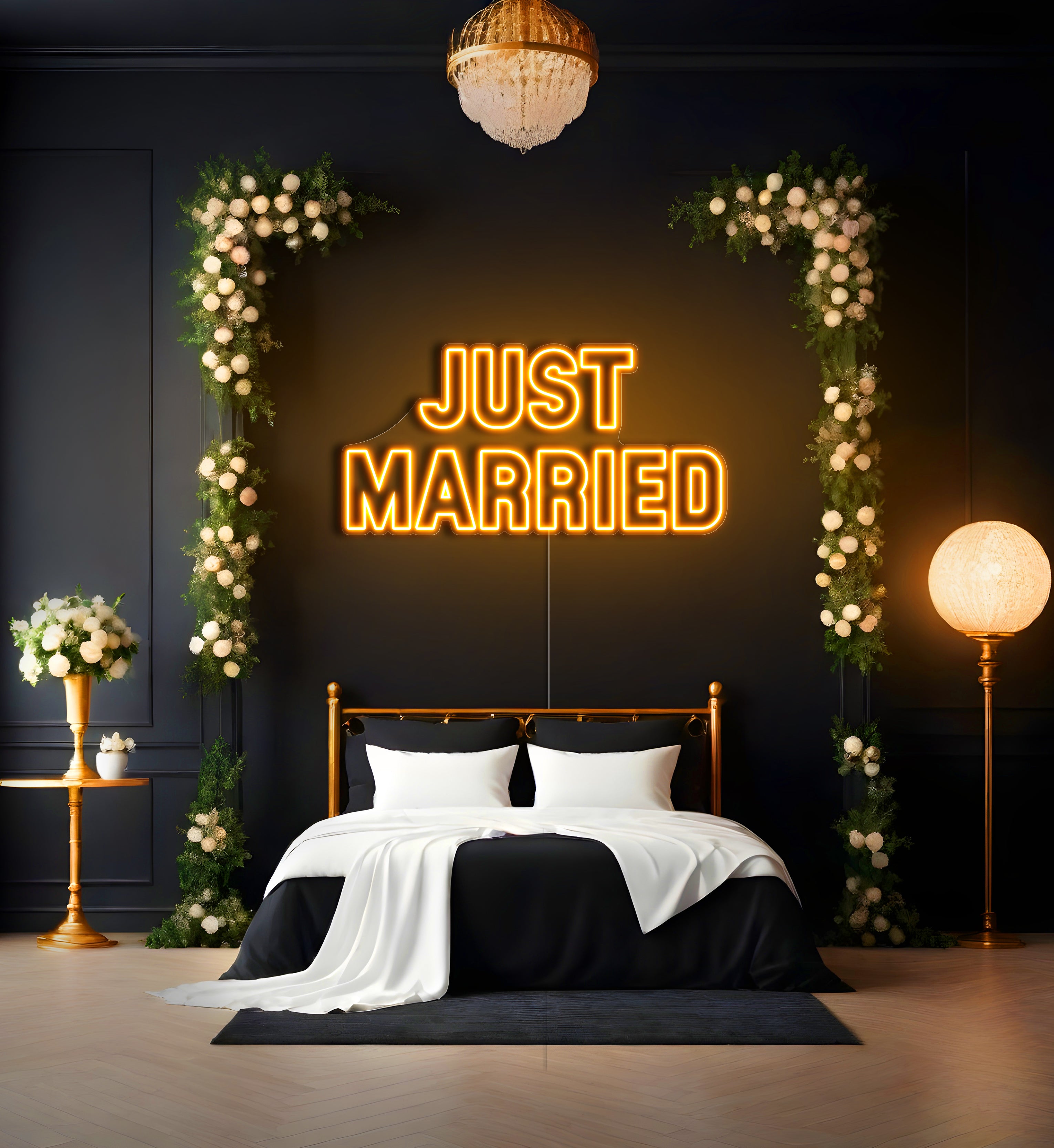 Just Married LED Neon Sign