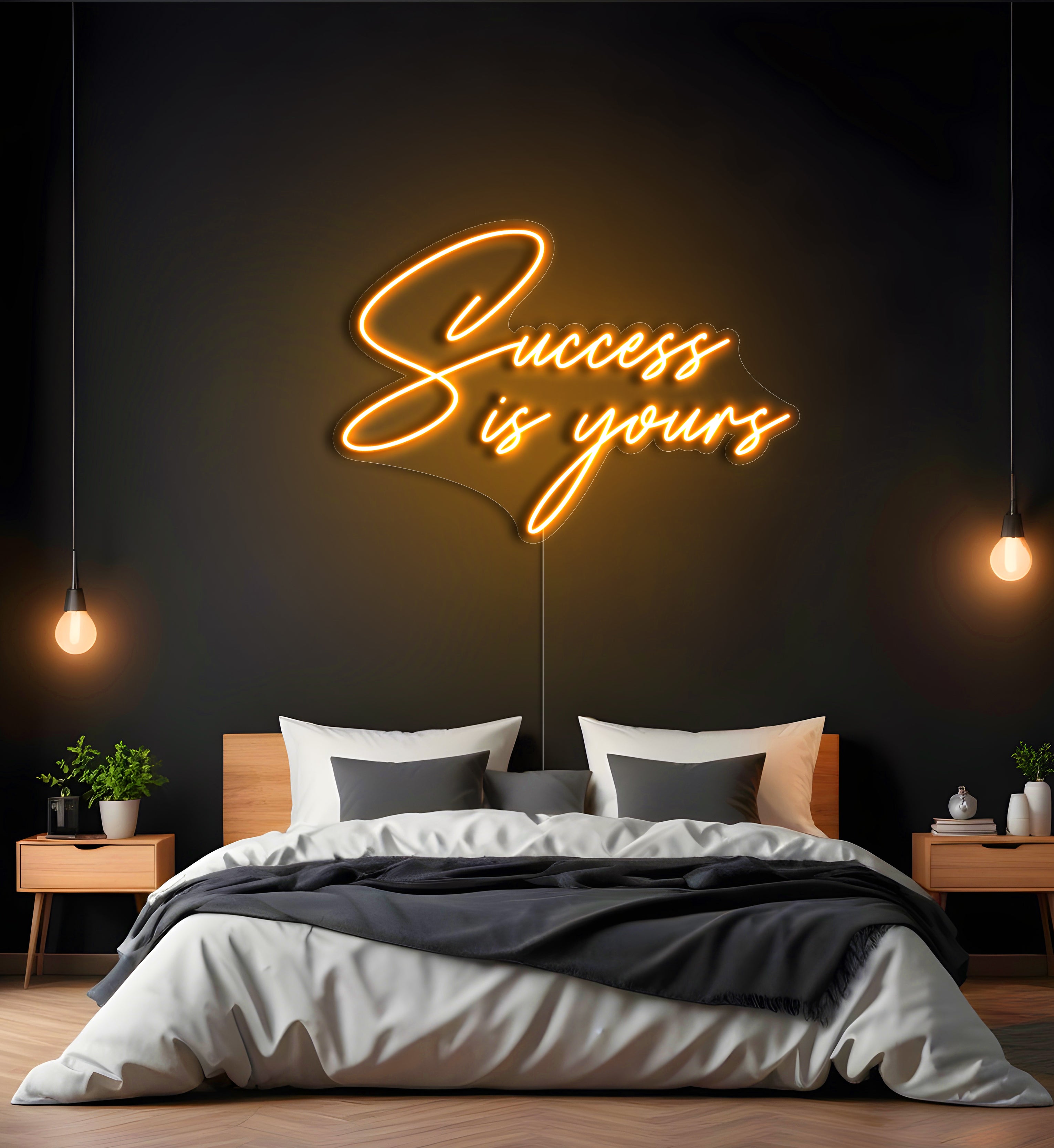 Success Is Yours LED Neon Sign