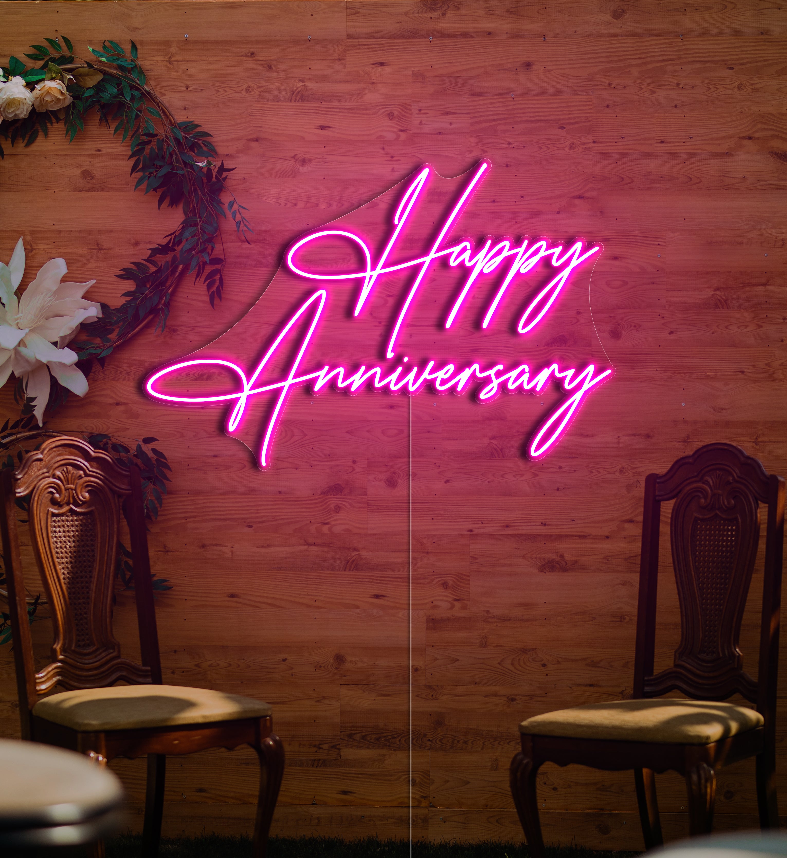 Happy Anniversary LED Neon Sign