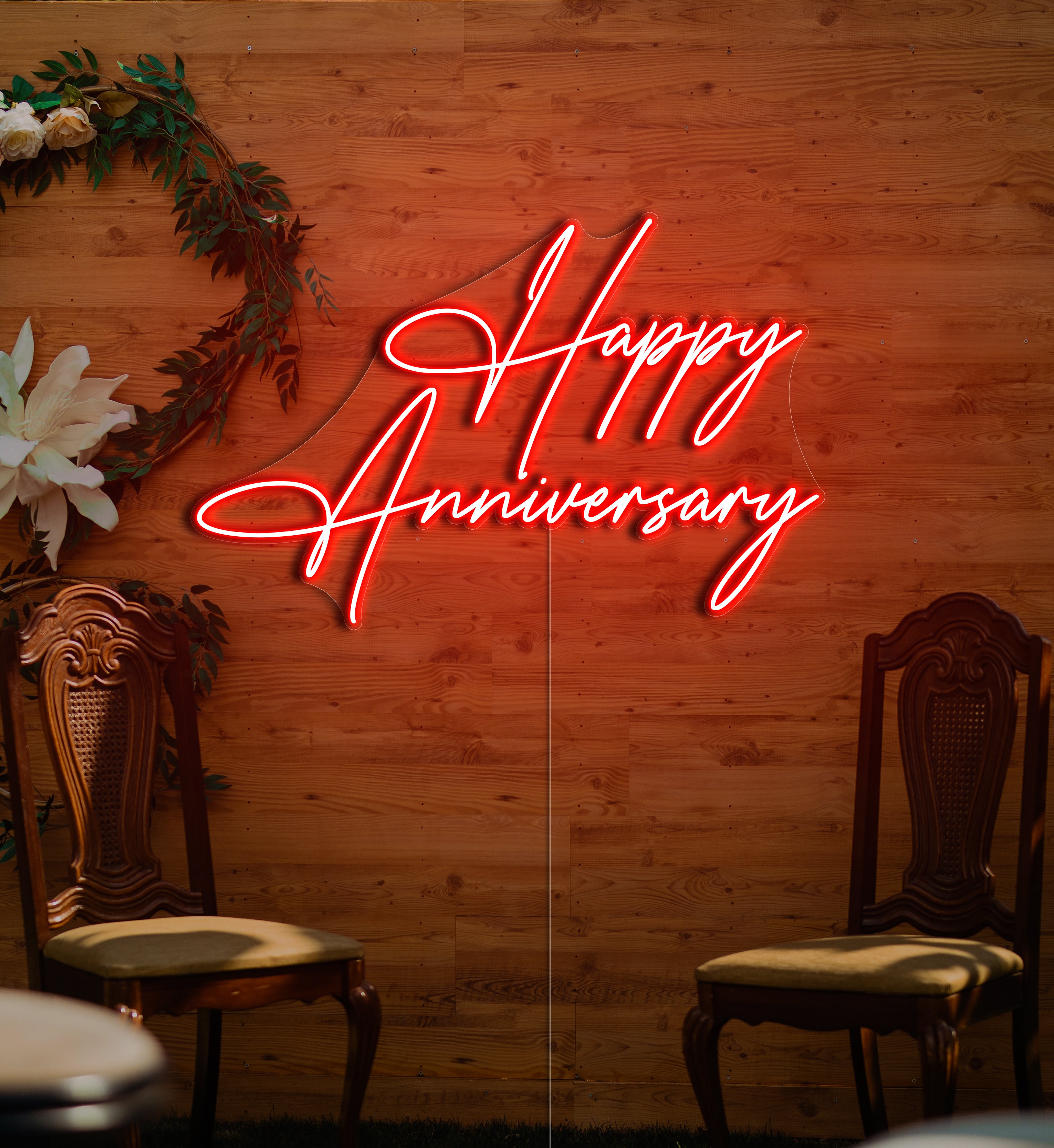 Happy Anniversary LED Neon Sign