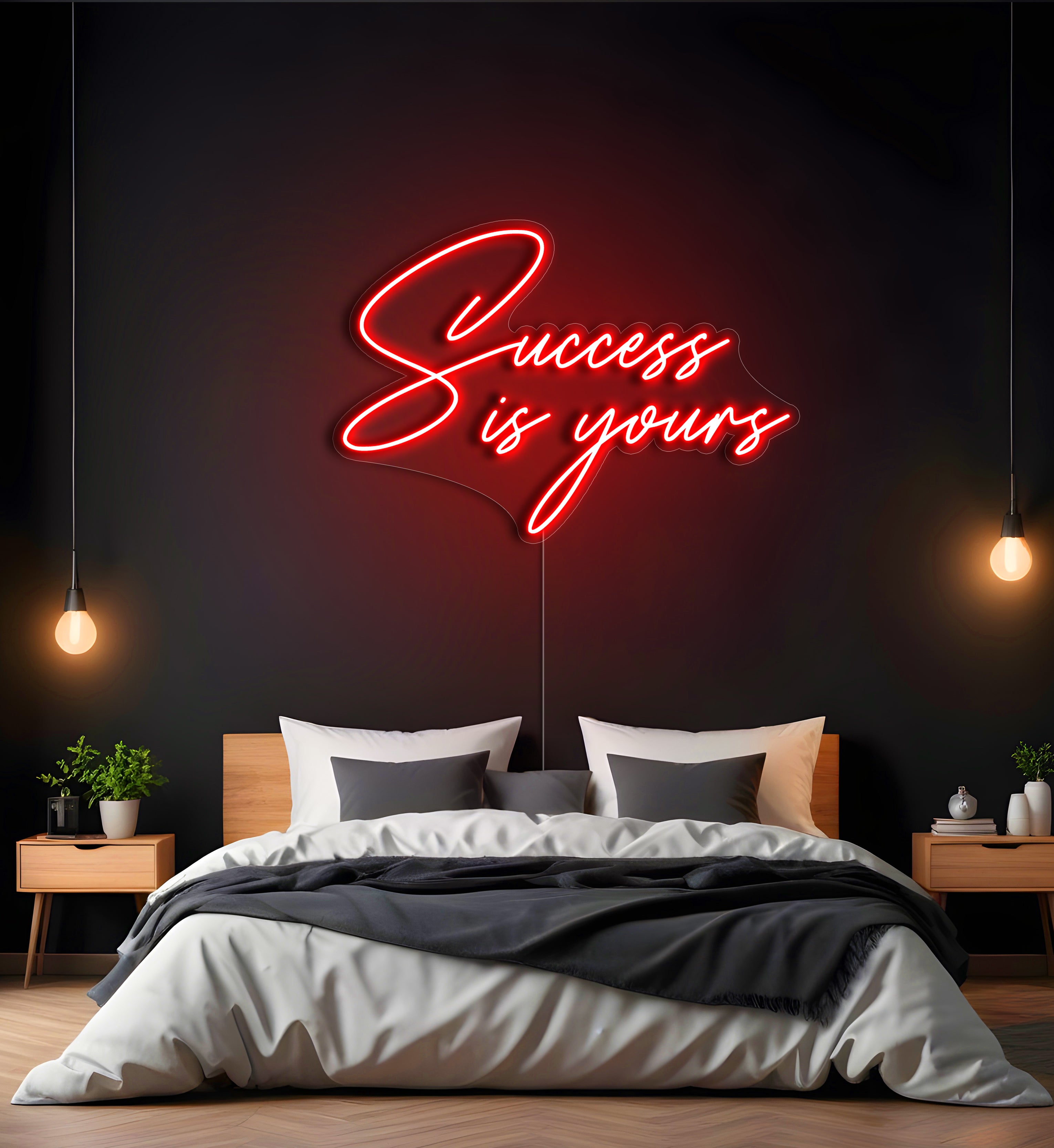 Success Is Yours LED Neon Sign