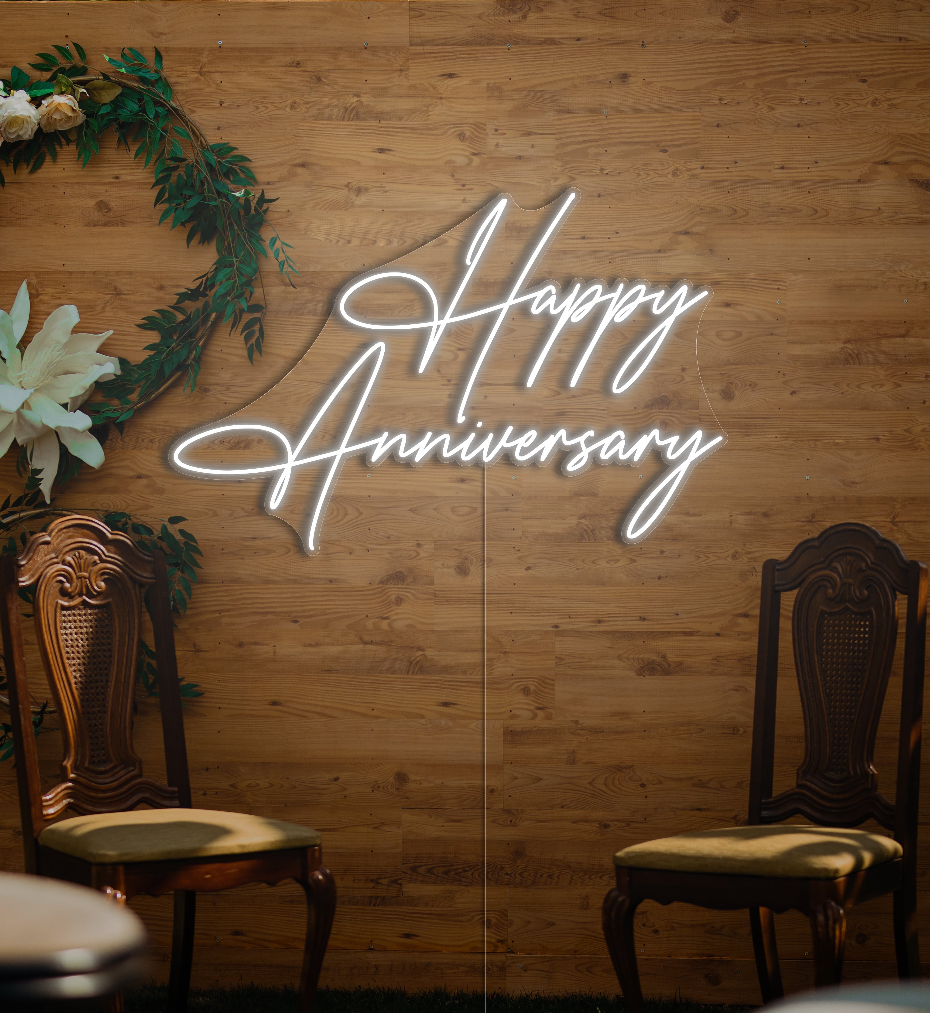 Happy Anniversary LED Neon Sign