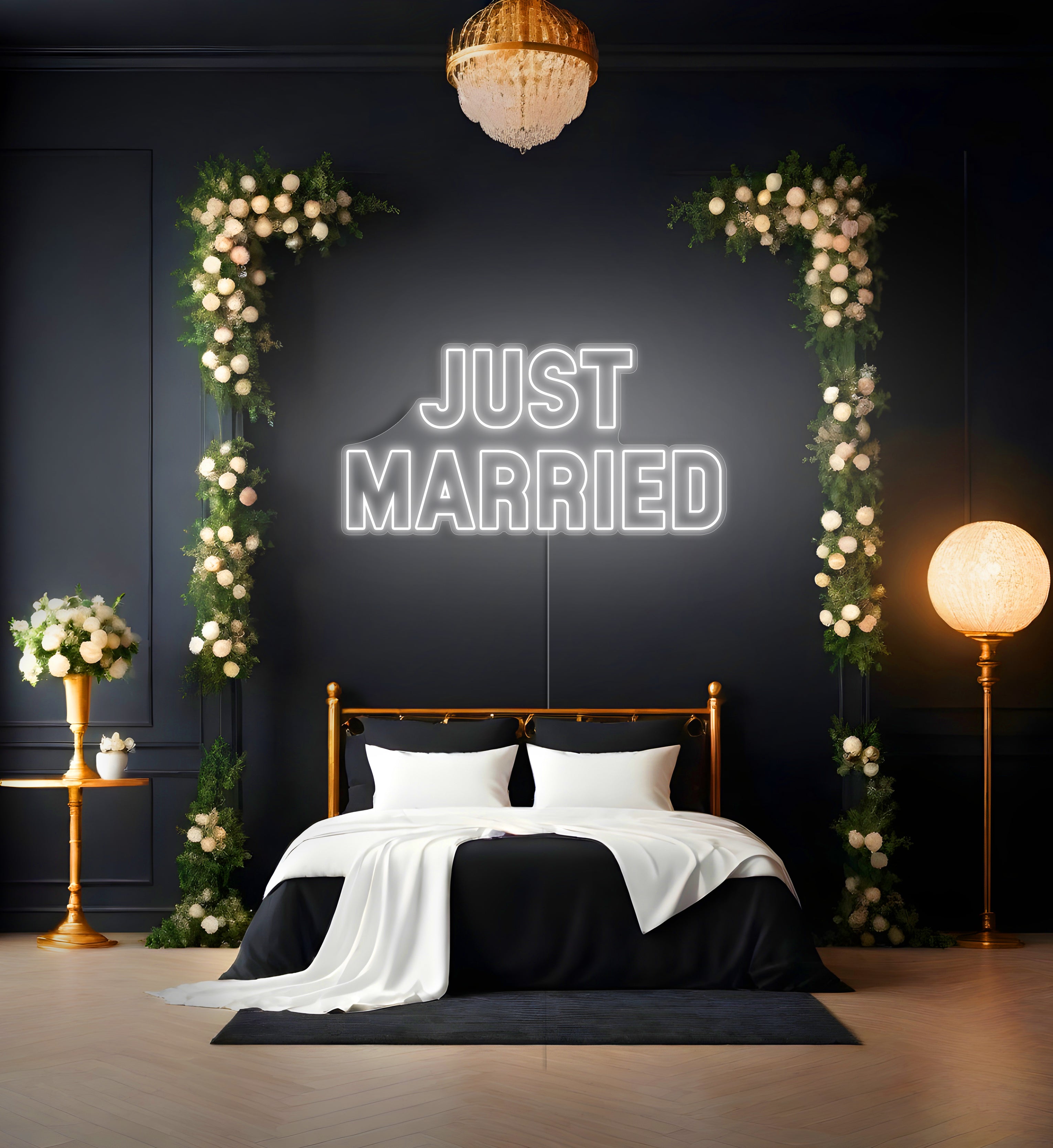 Just Married LED Neon Sign