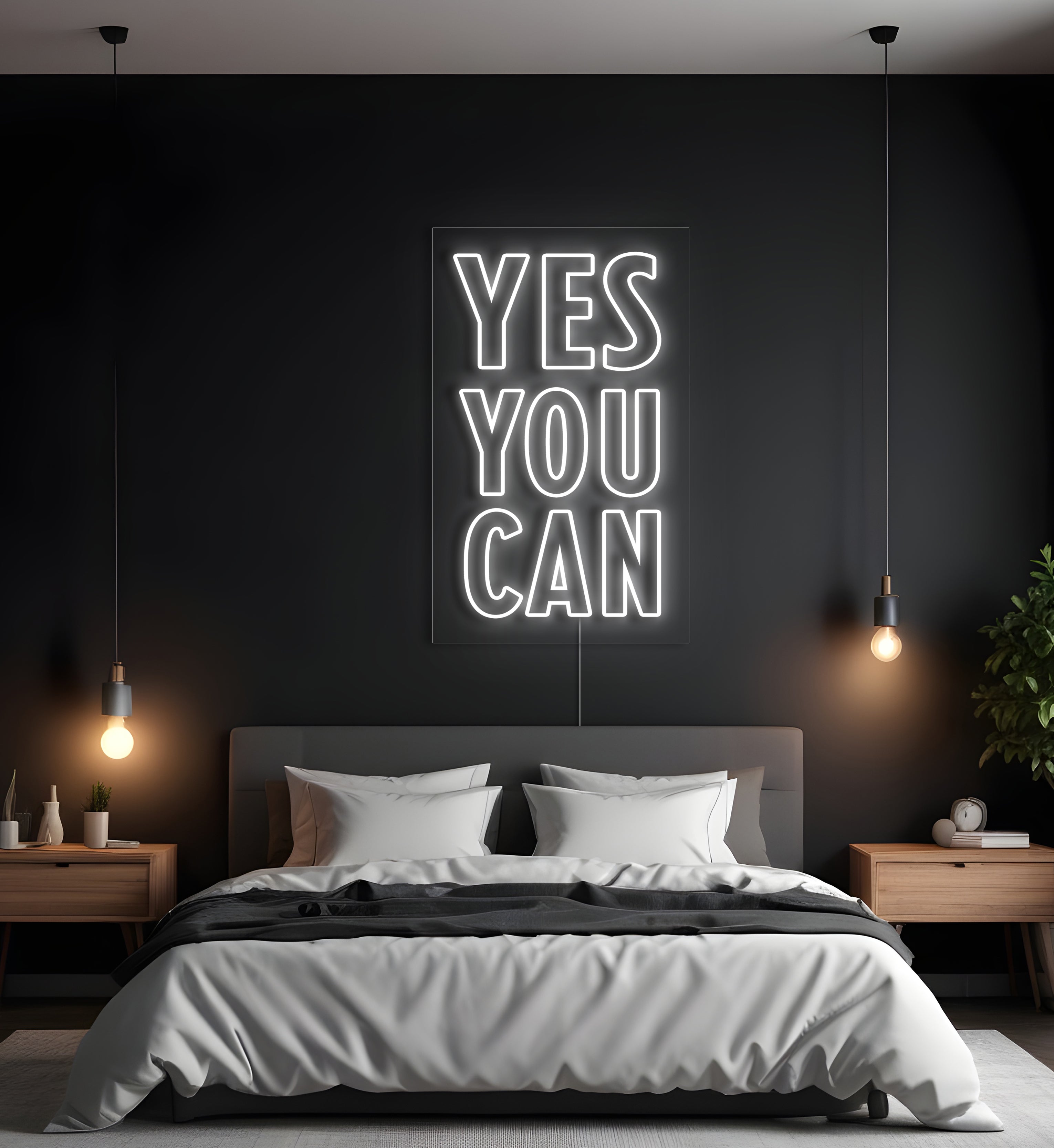 Yes You Can LED Neon Sign