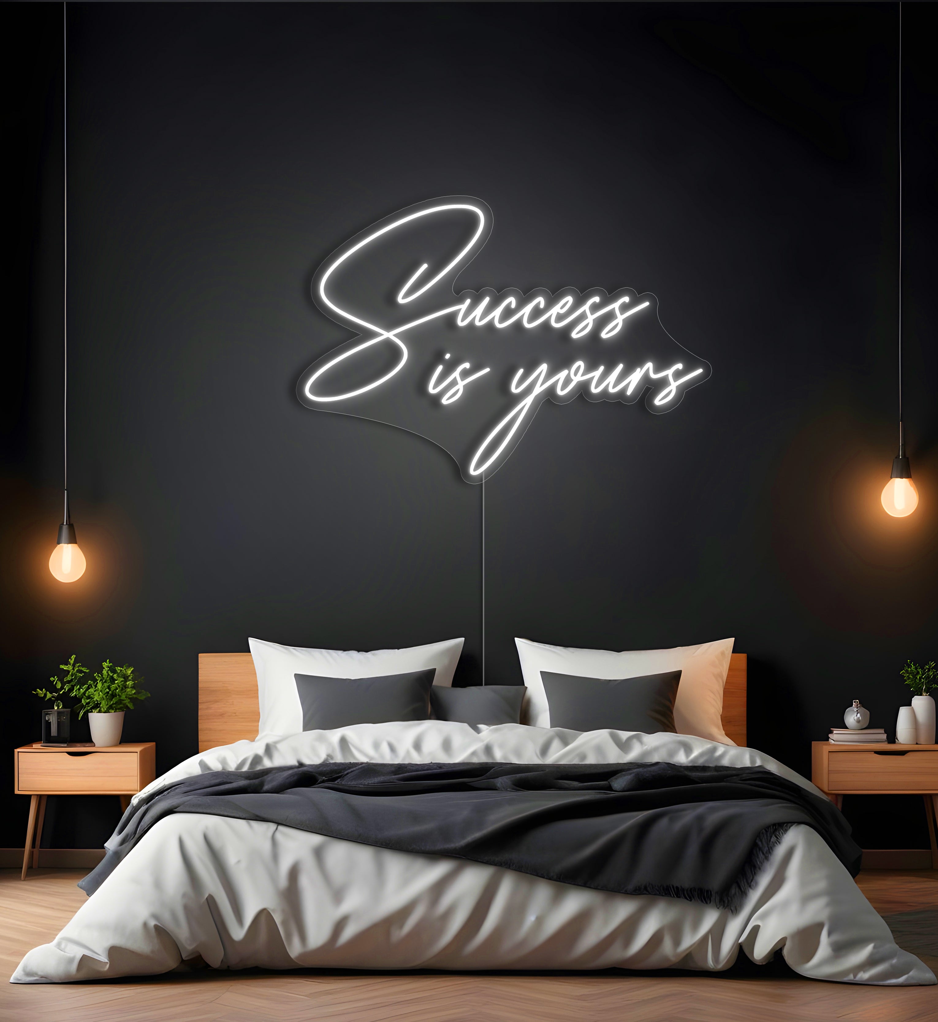 Success Is Yours LED Neon Sign