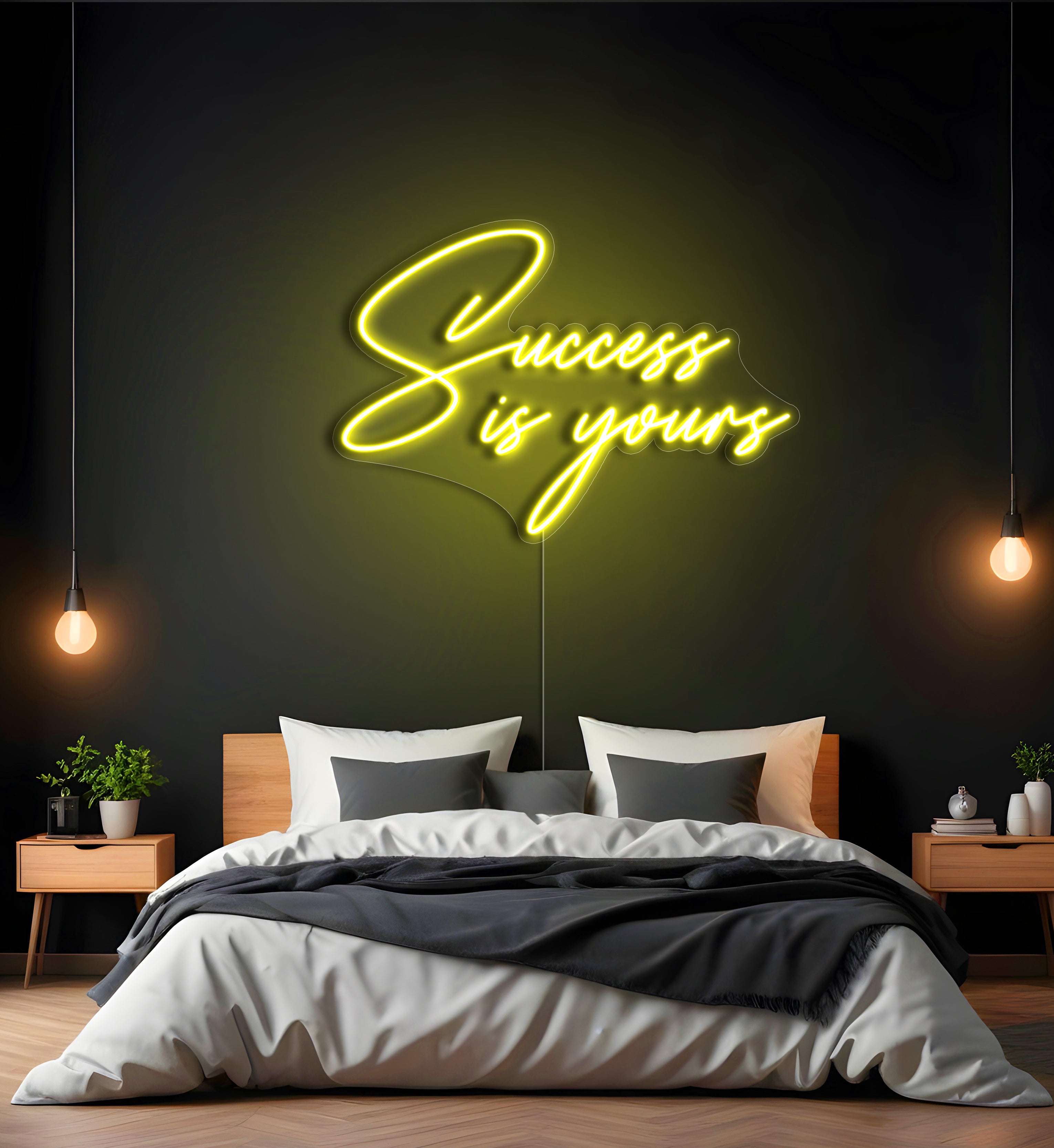 Success Is Yours LED Neon Sign