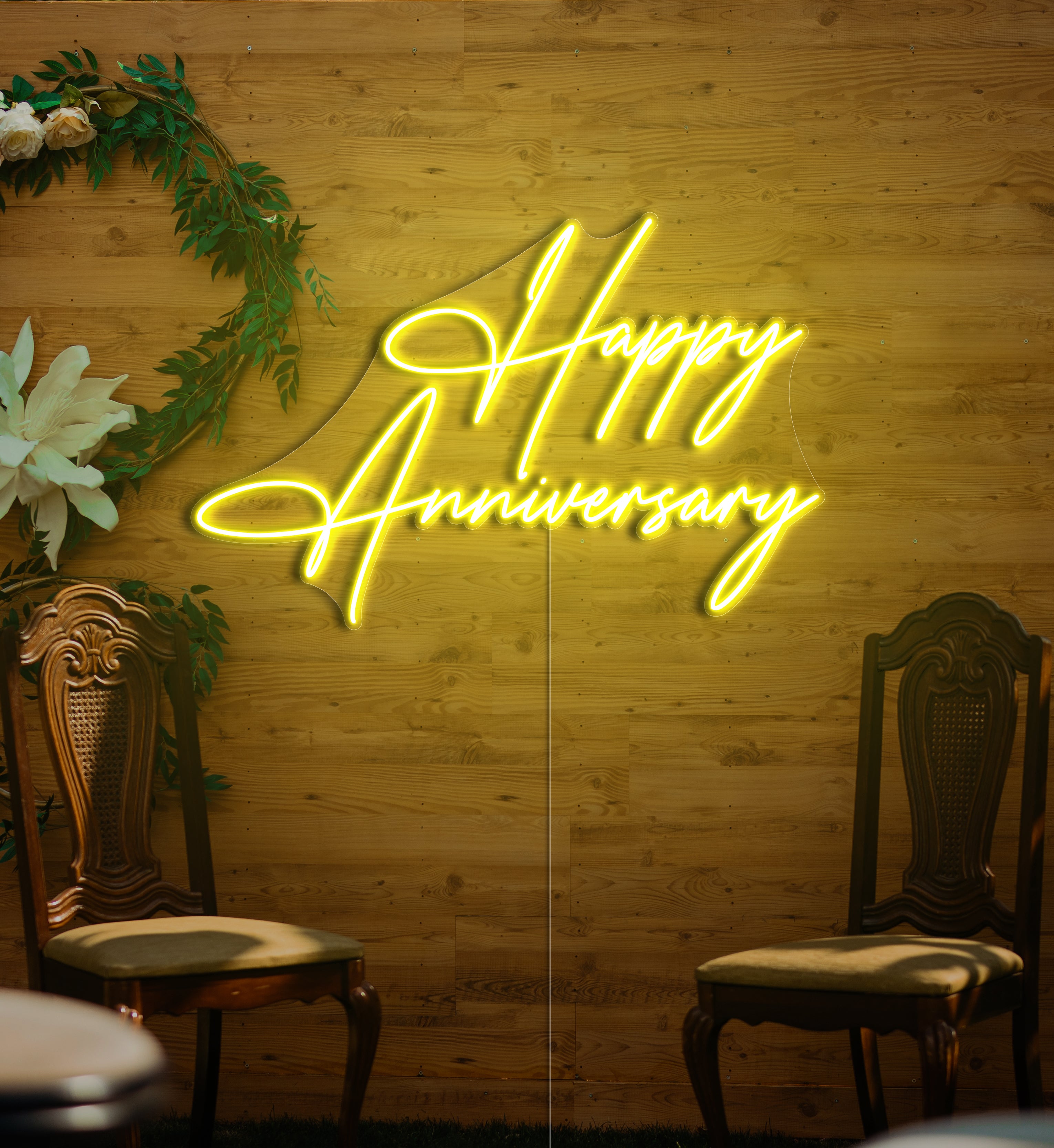 Happy Anniversary LED Neon Sign