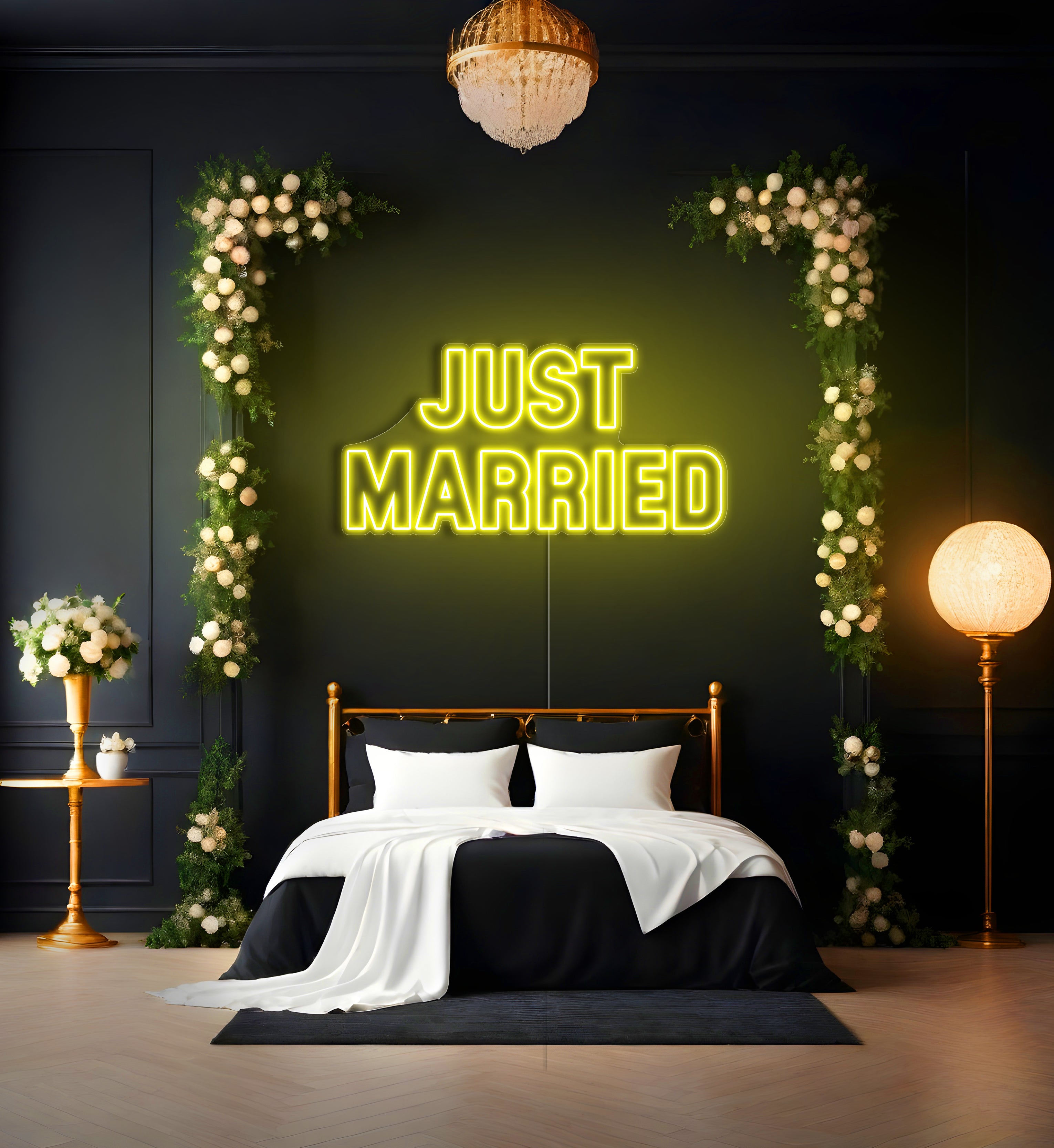 Just Married LED Neon Sign