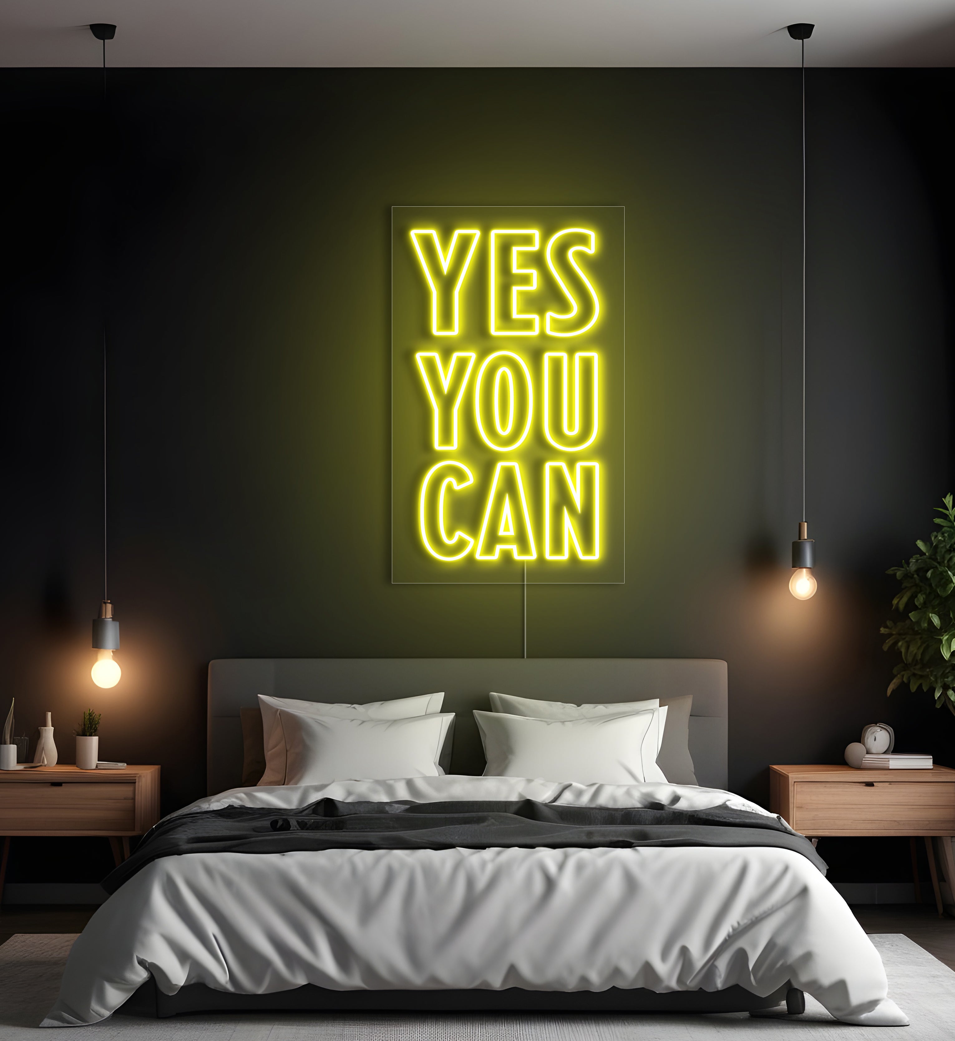 Yes You Can LED Neon Sign