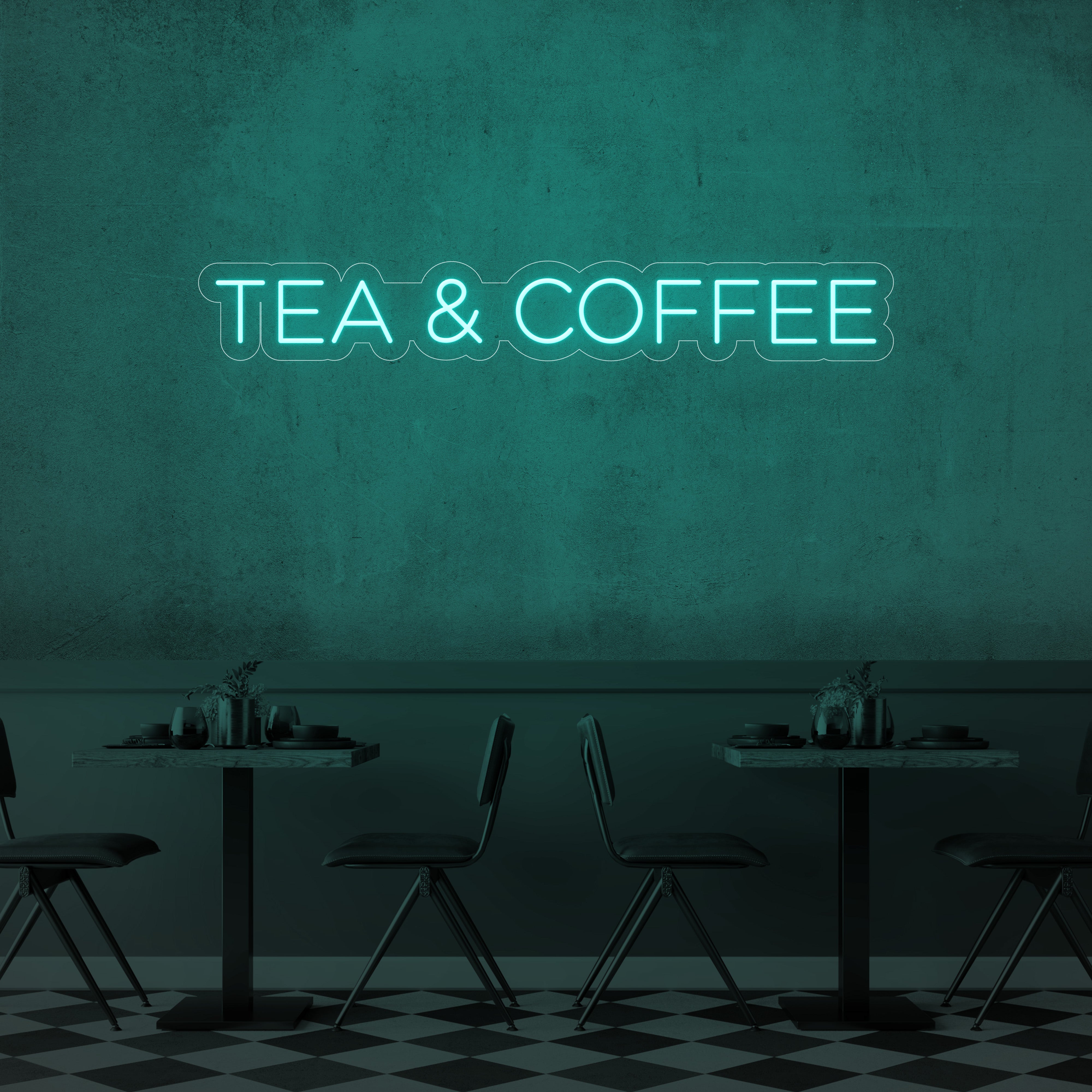 Tea & Coffee LED Neon Sign