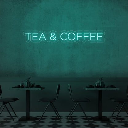 Tea & Coffee LED Neon Sign