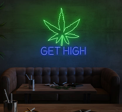 Get High LED Neon Sign
