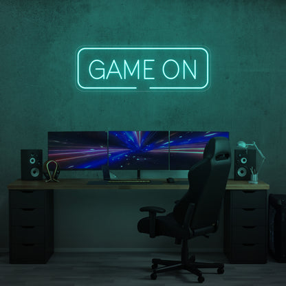 Game On LED Neon Sign
