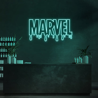Drip Marvel LED Neon Sign