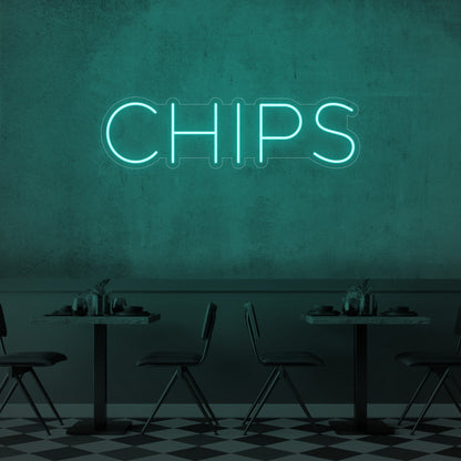 Chips LED Neon Sign