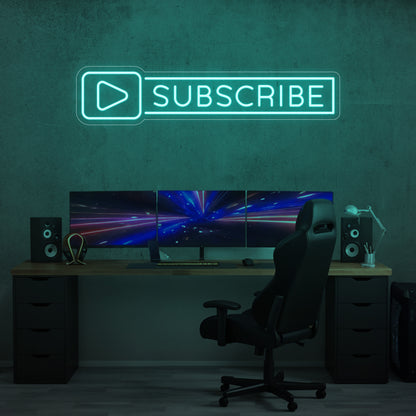SUBSCRIBE LED Neon Sign