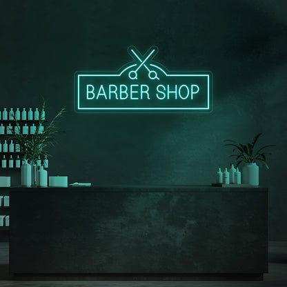 Barber Shop LED Neon Sign