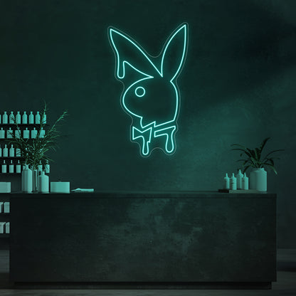 Drip Bunny LED Neon Sign