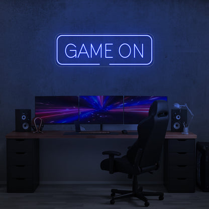Game On LED Neon Sign