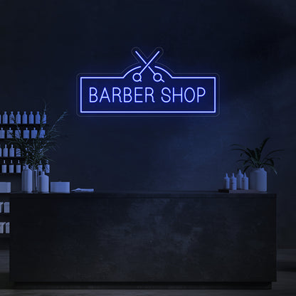 Barber Shop LED Neon Sign