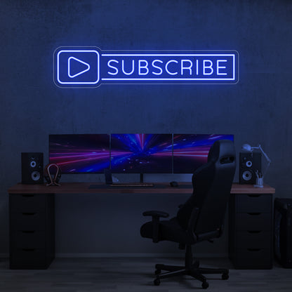 SUBSCRIBE LED Neon Sign