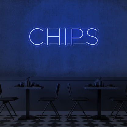 Chips LED Neon Sign