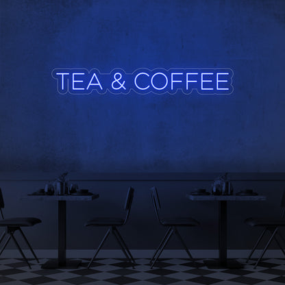 Tea & Coffee LED Neon Sign