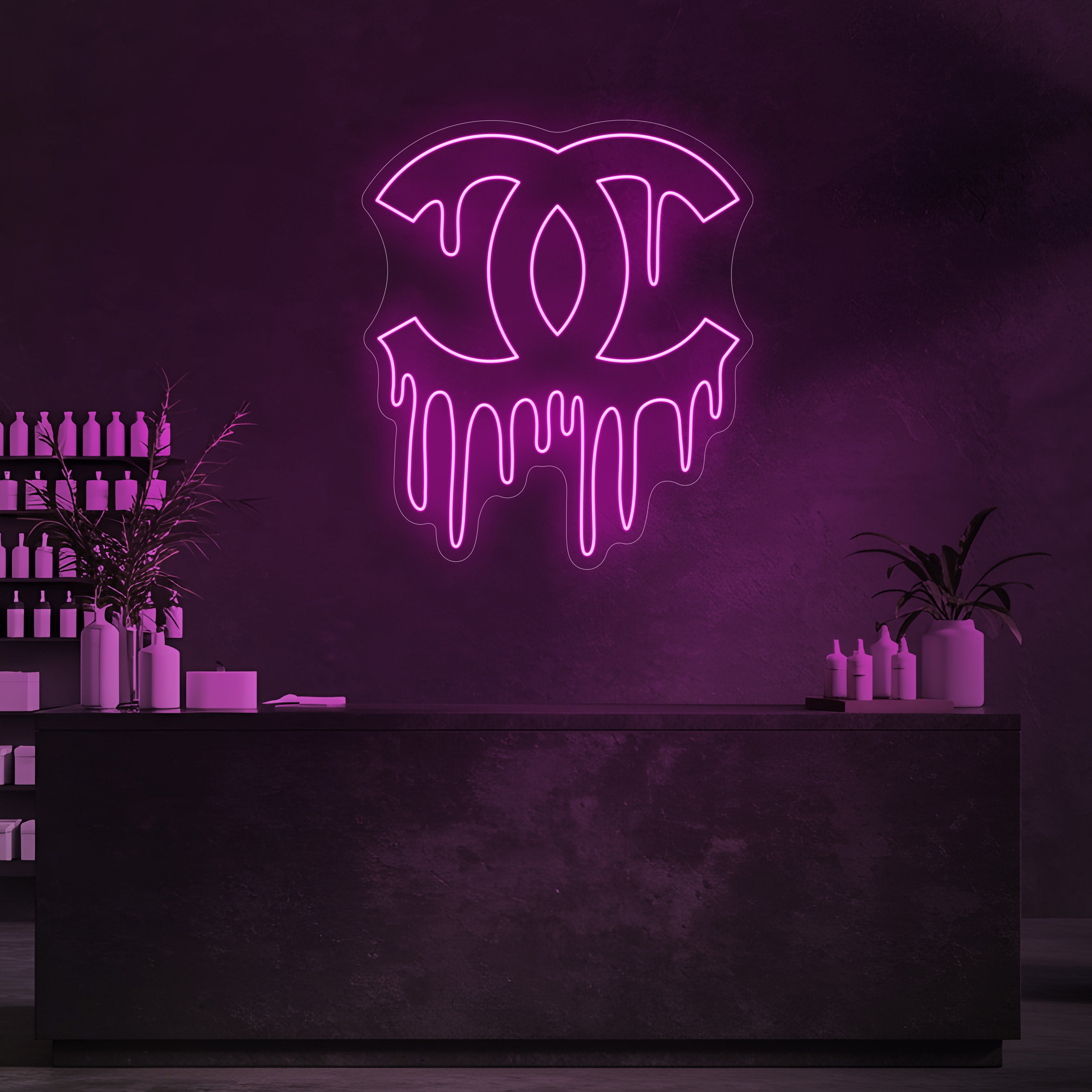 Drip Coco LED Neon Sign