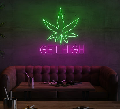 Get High LED Neon Sign