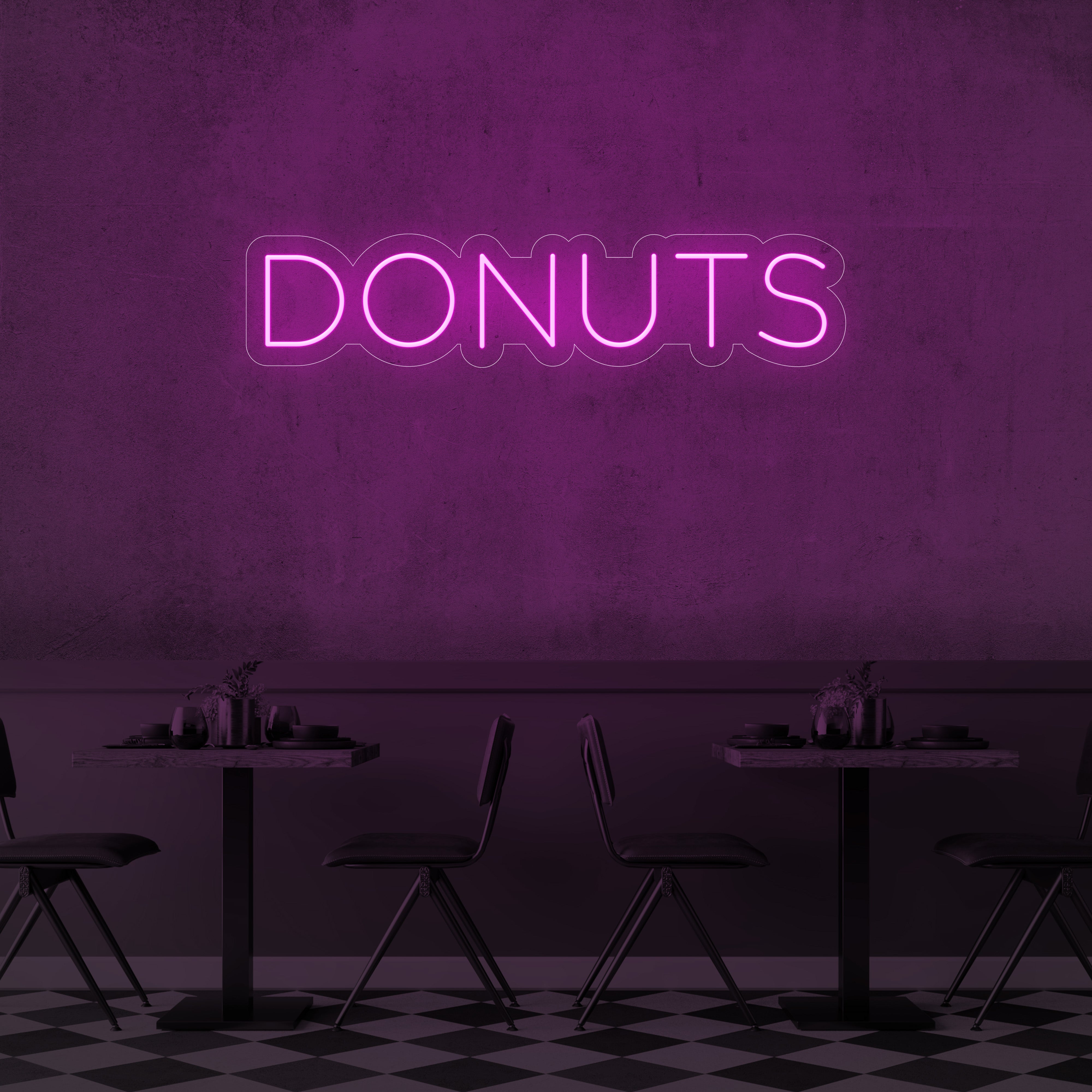 Donuts LED Neon Sign