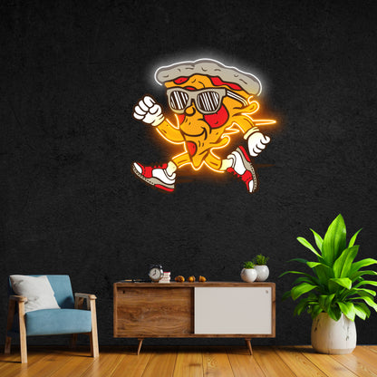 Pizza LED Neon Pop Art