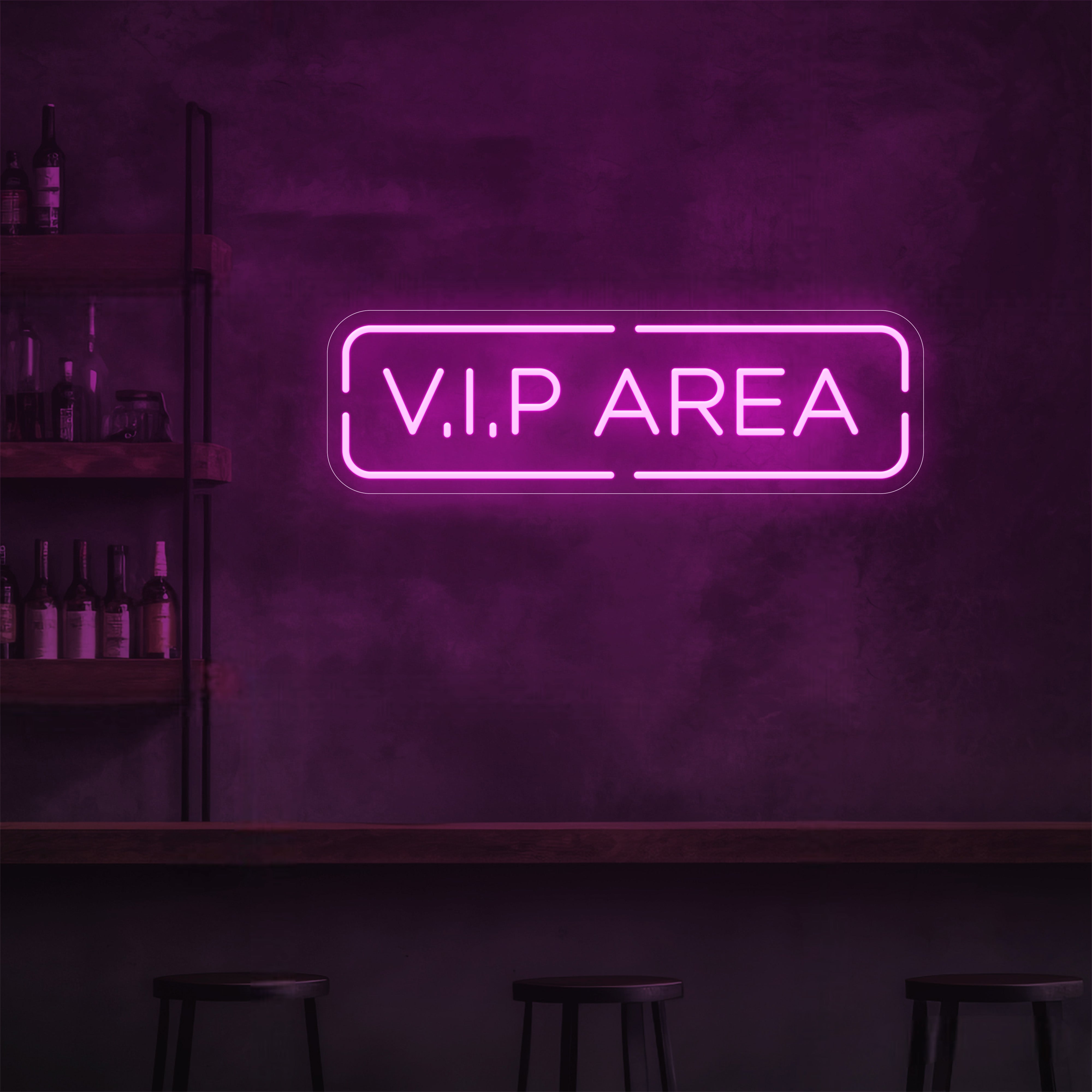 V.I.P Area LED Neon Sign
