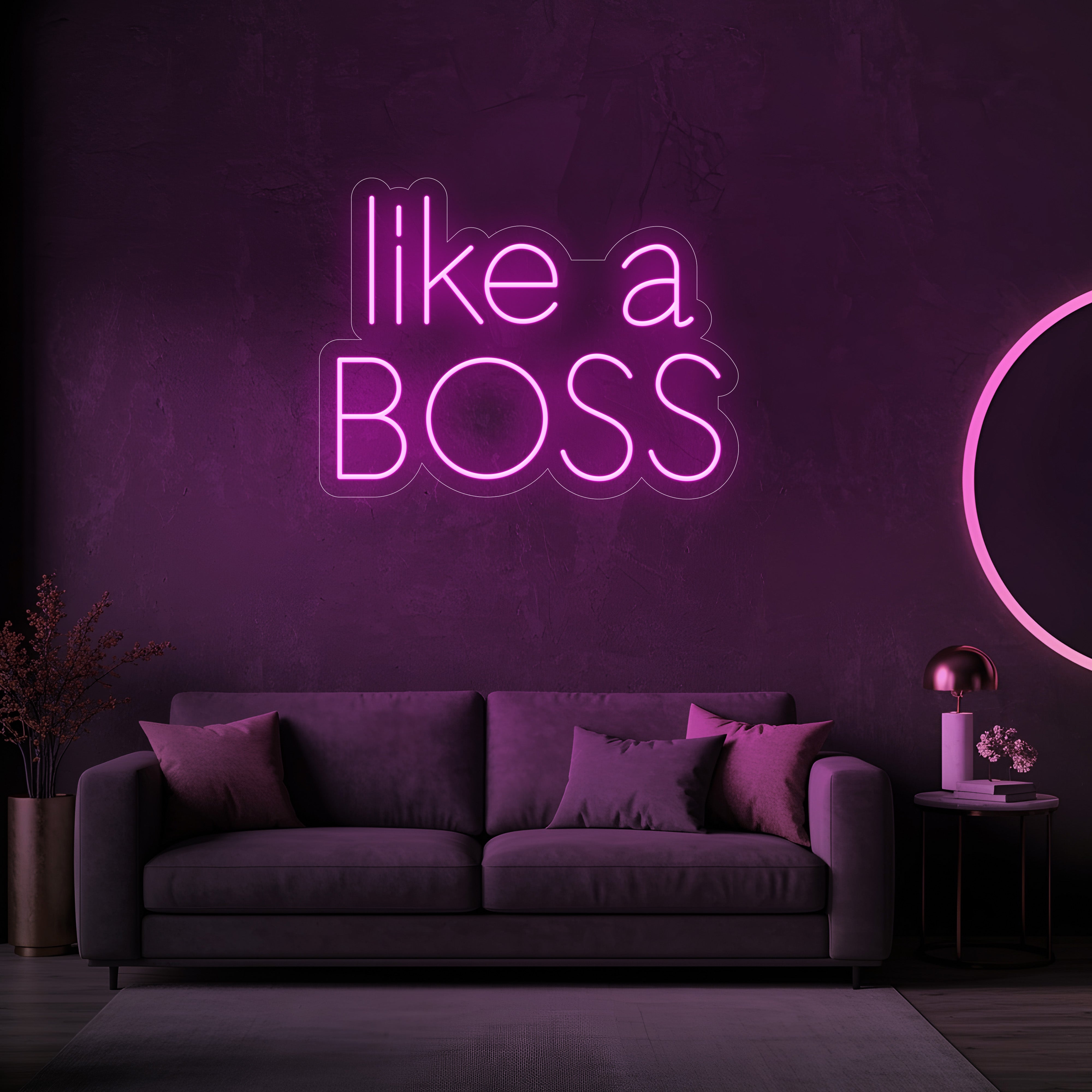 Like a Boss LED Neon Sign