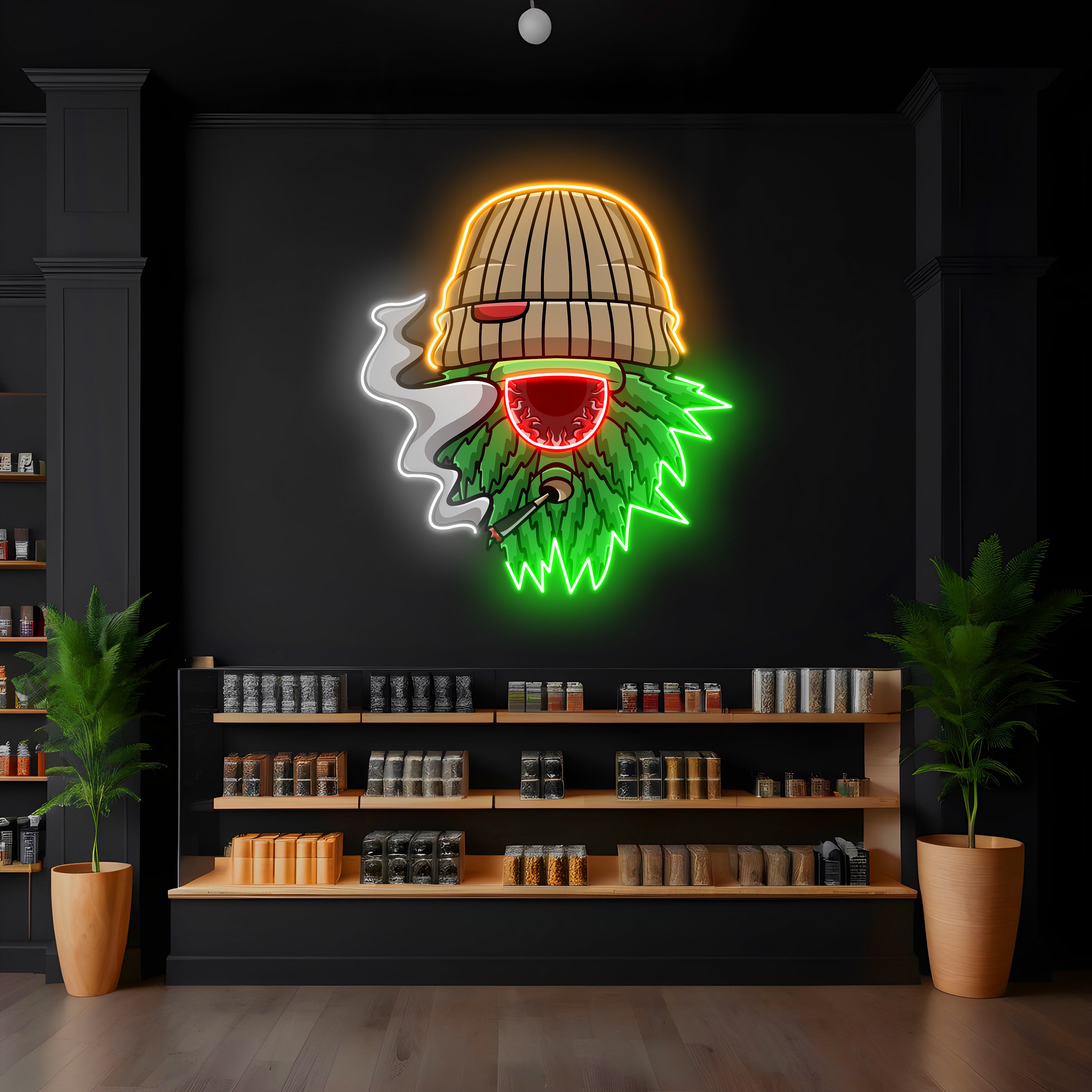 Smokin' Buds LED Neon Pop Art