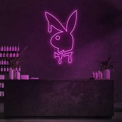 Drip Bunny LED Neon Sign