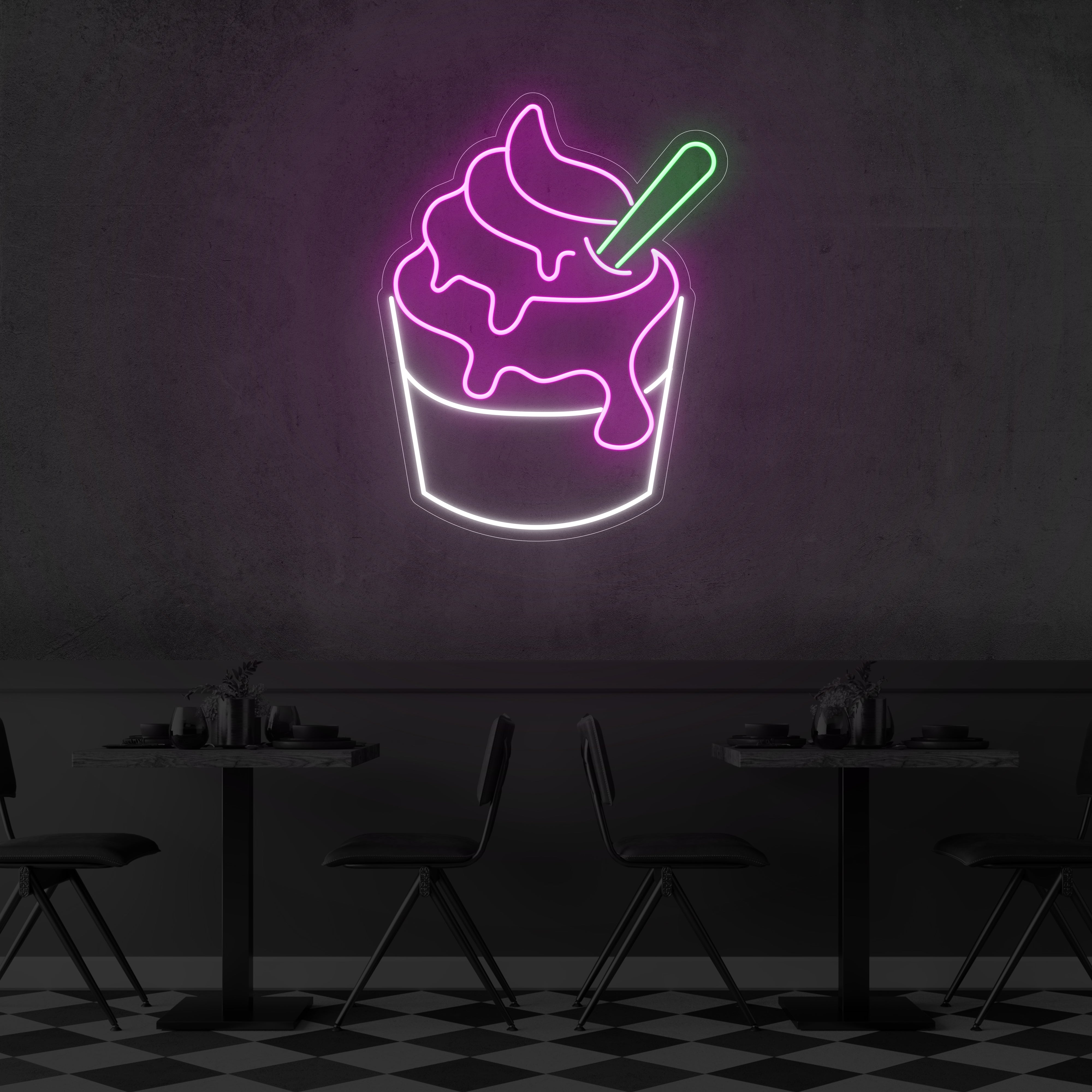 Frozen Treats LED Neon Sign