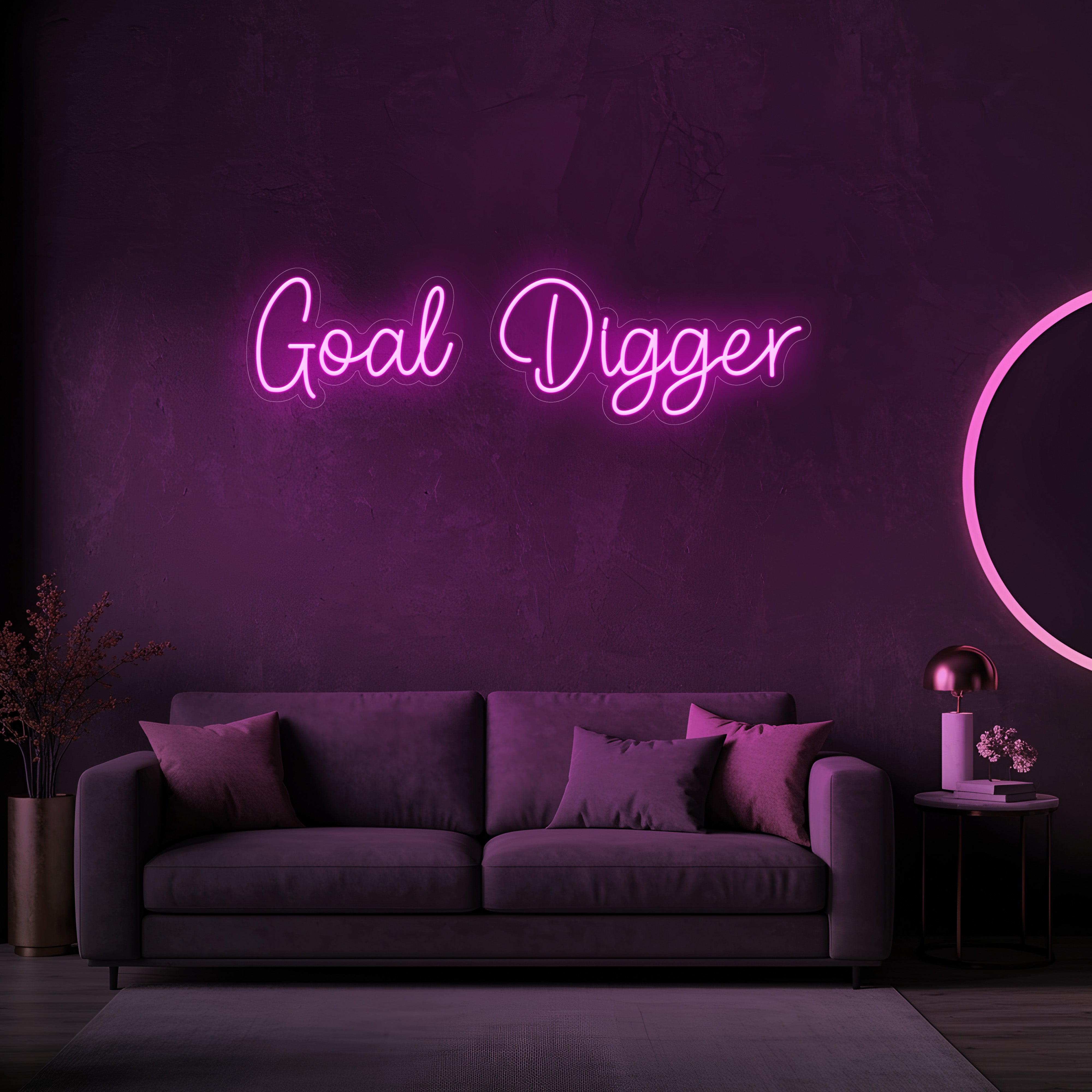 Goal Digger LED Neon Sign