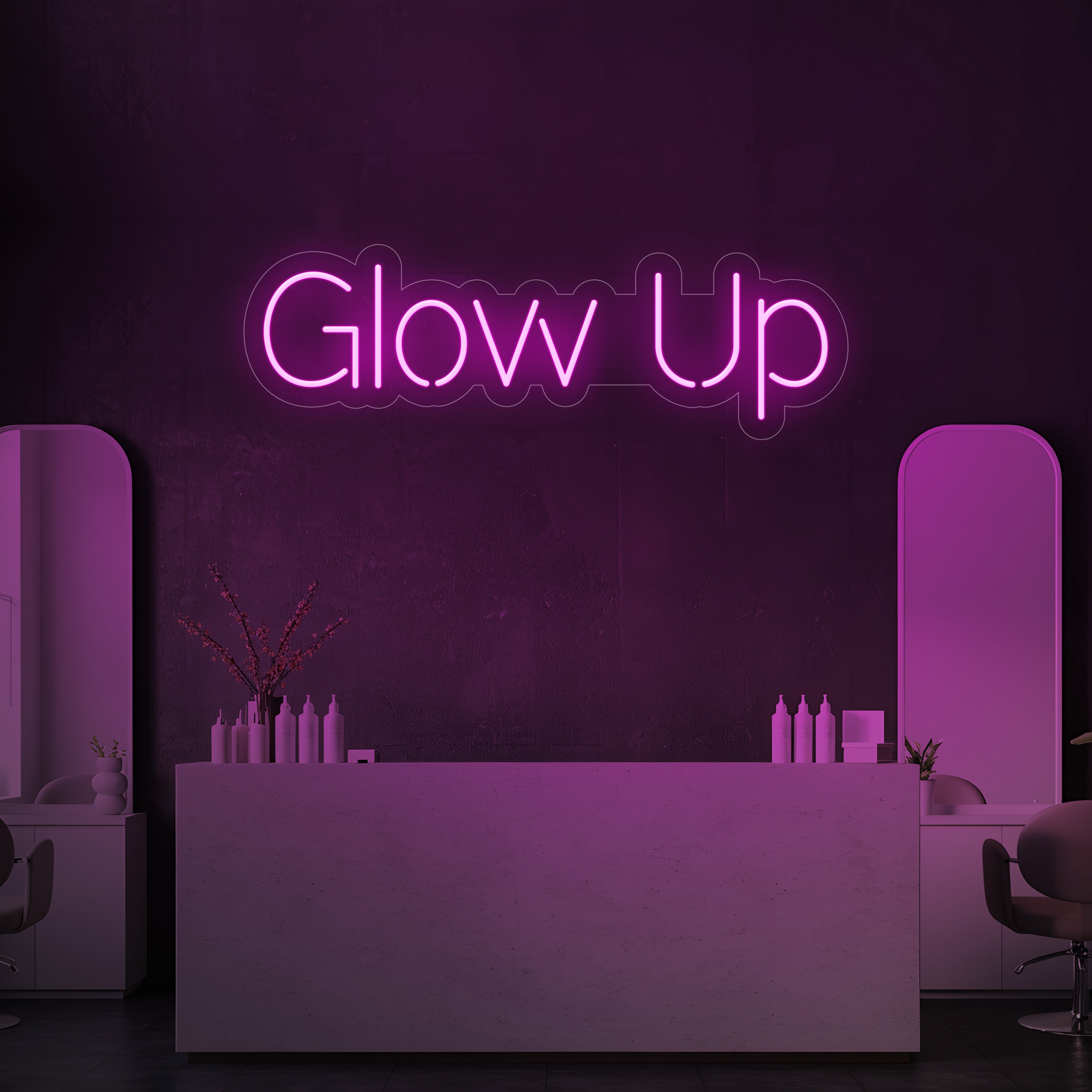 Glow Up LED Neon Sign