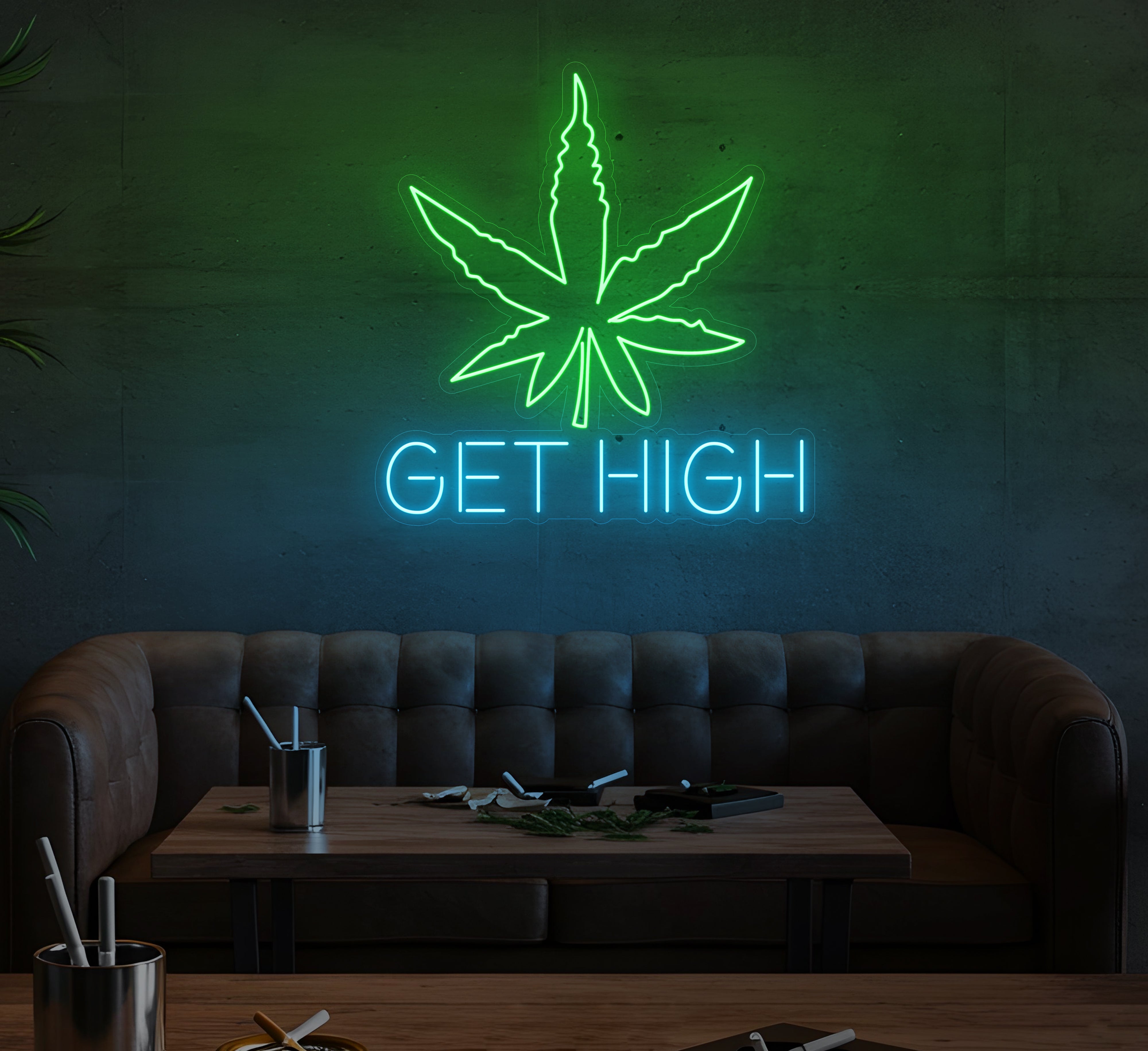 Get High LED Neon Sign