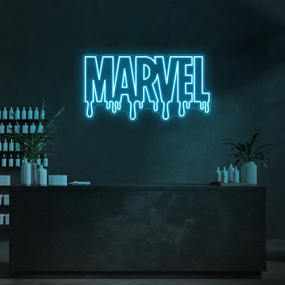 Drip Marvel LED Neon Sign