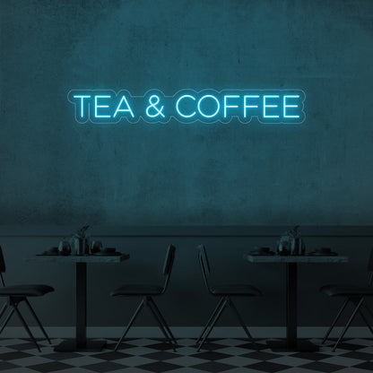 Tea & Coffee LED Neon Sign