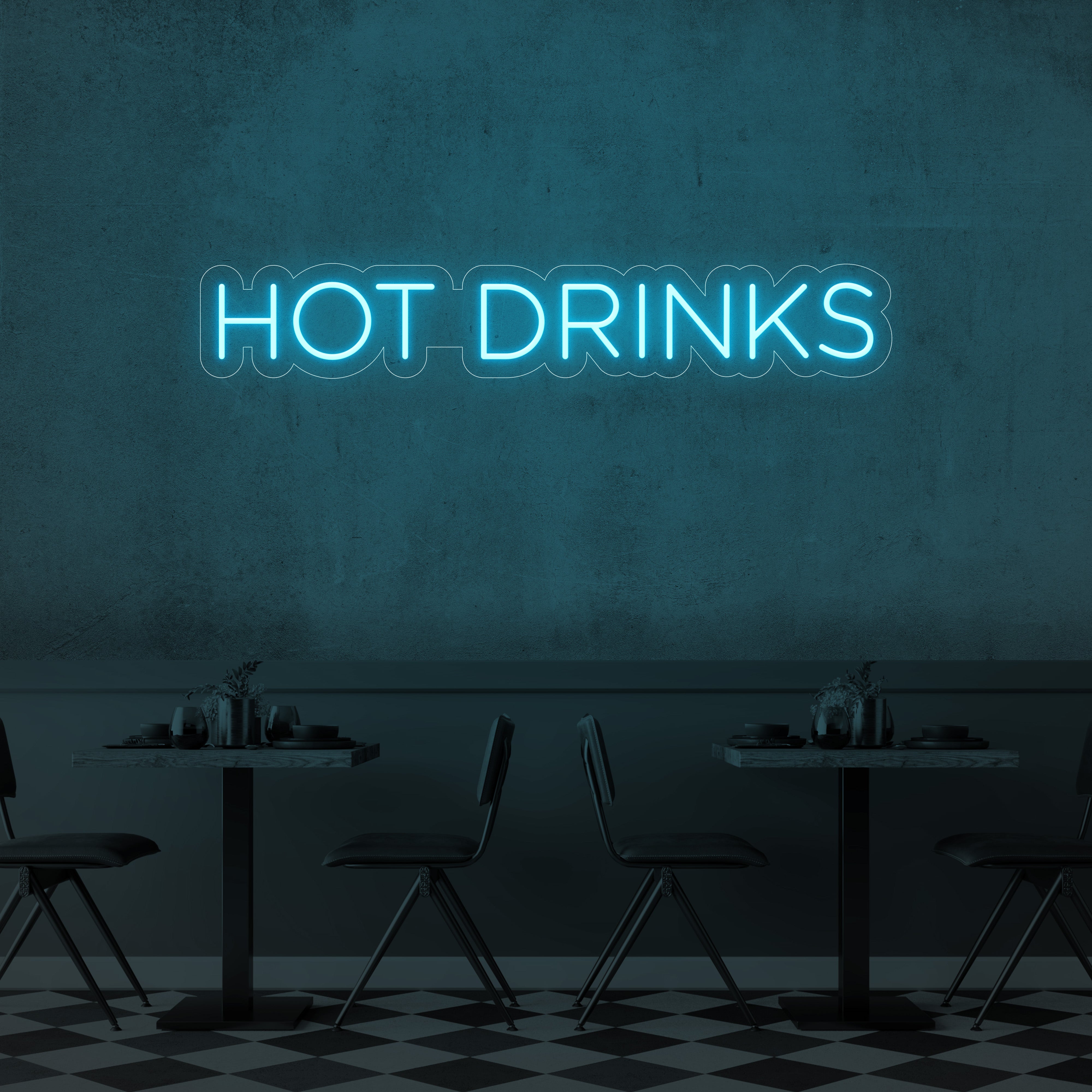 Hot Drinks LED Neon Sign