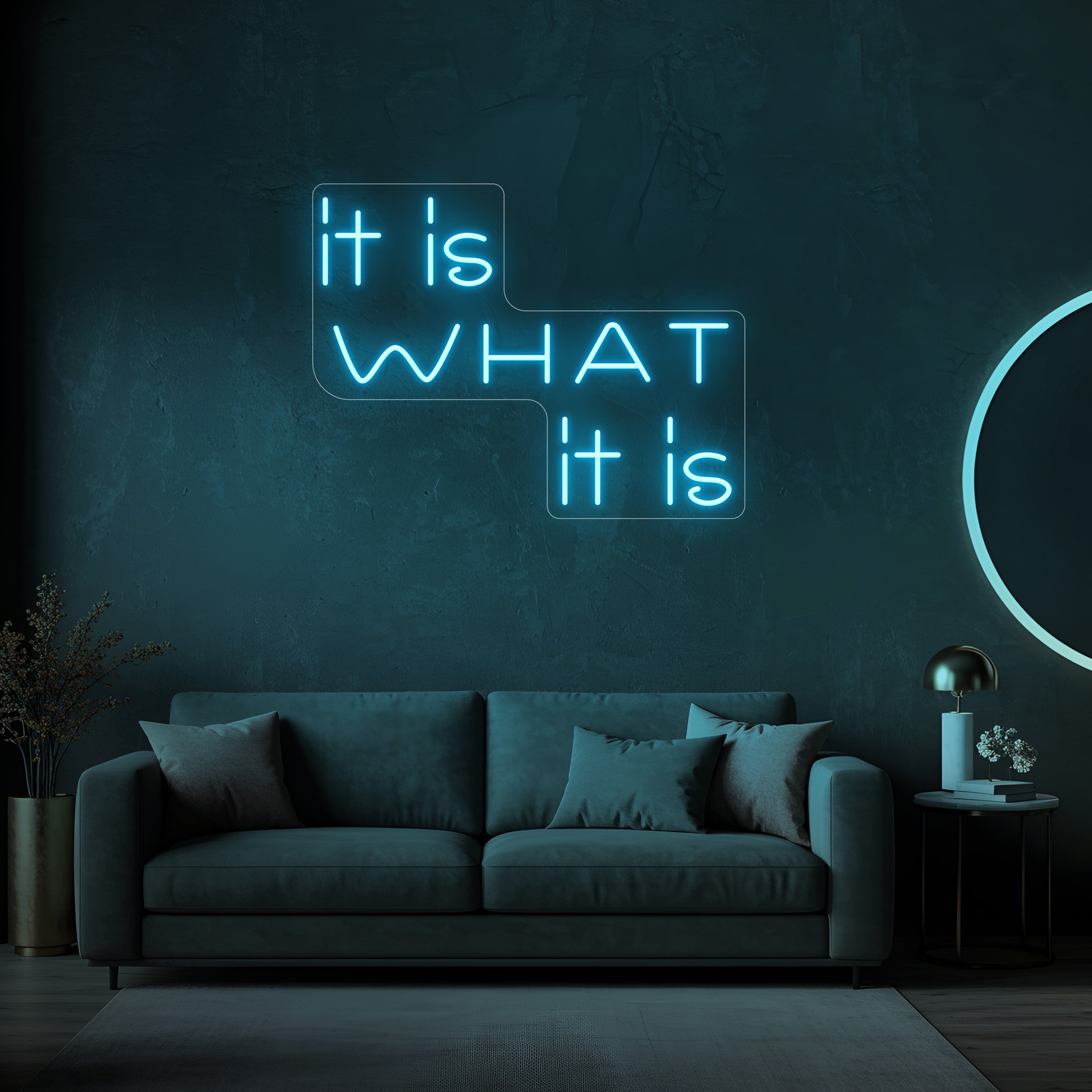 It Is What It Is LED Neon Sign