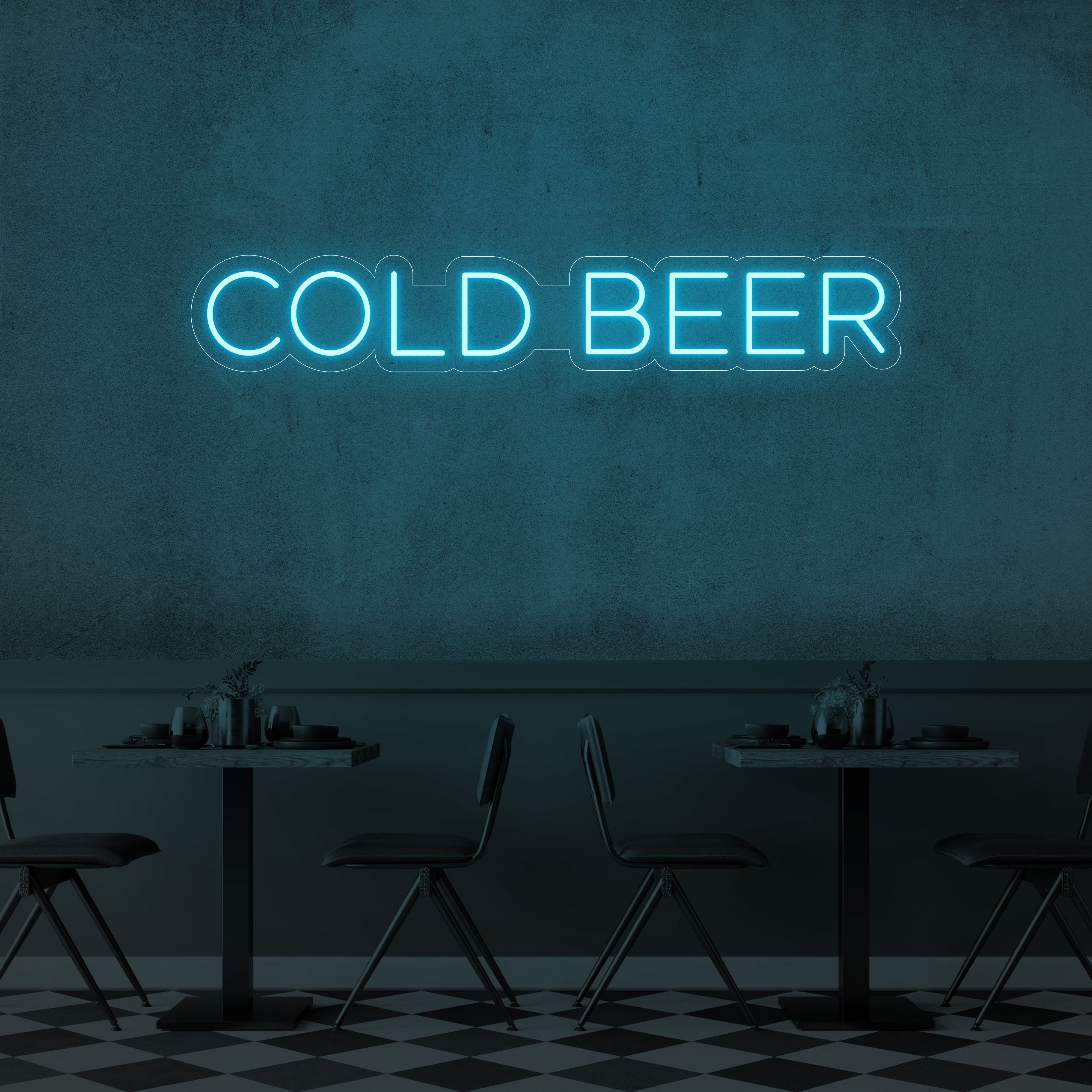 Cold Beer LED Neon Sign