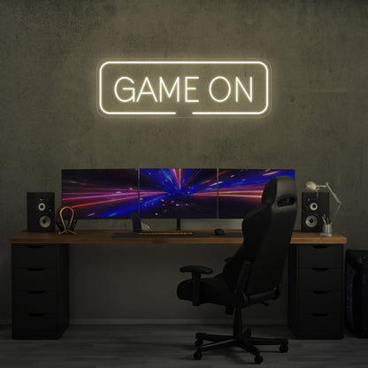 Game On LED Neon Sign