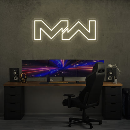 MW Logo LED Neon Sign