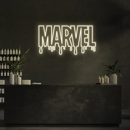 Drip Marvel LED Neon Sign